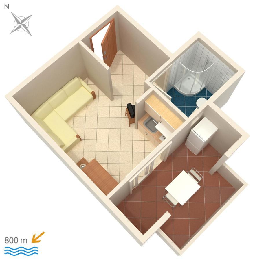 Apartments And Rooms With Parking Space Njivice, Krk - 5458 외부 사진