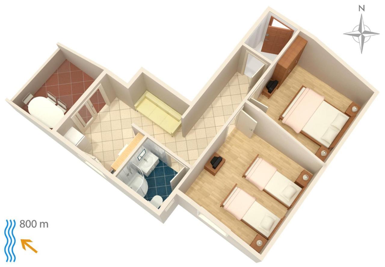 Apartments And Rooms With Parking Space Njivice, Krk - 5458 외부 사진